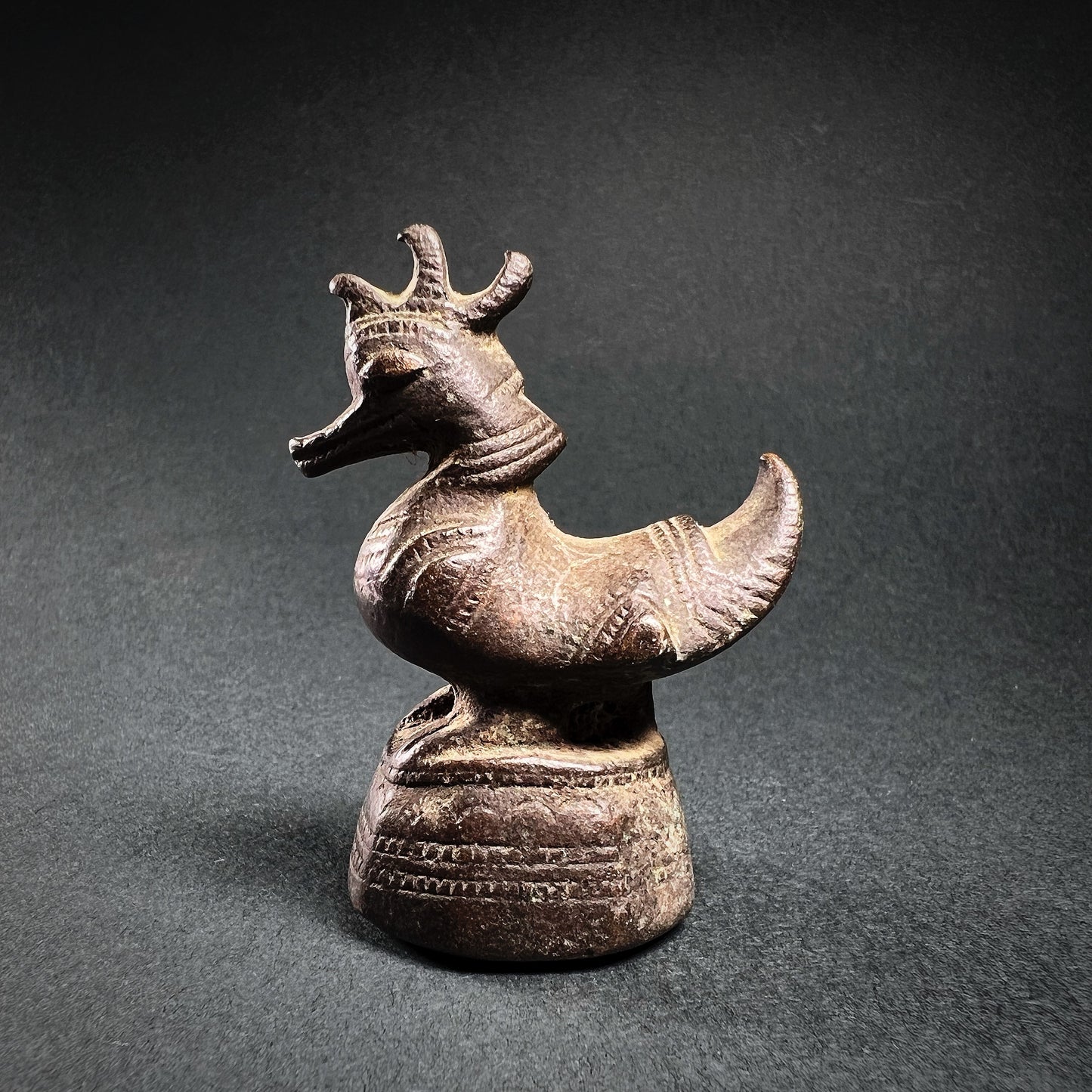 Burmese Bronze Hintha Bird Opium Weight