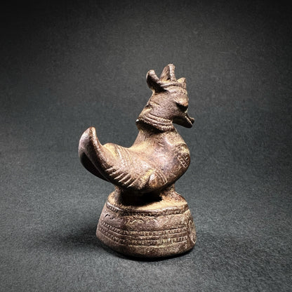 Burmese Bronze Hintha Bird Opium Weight