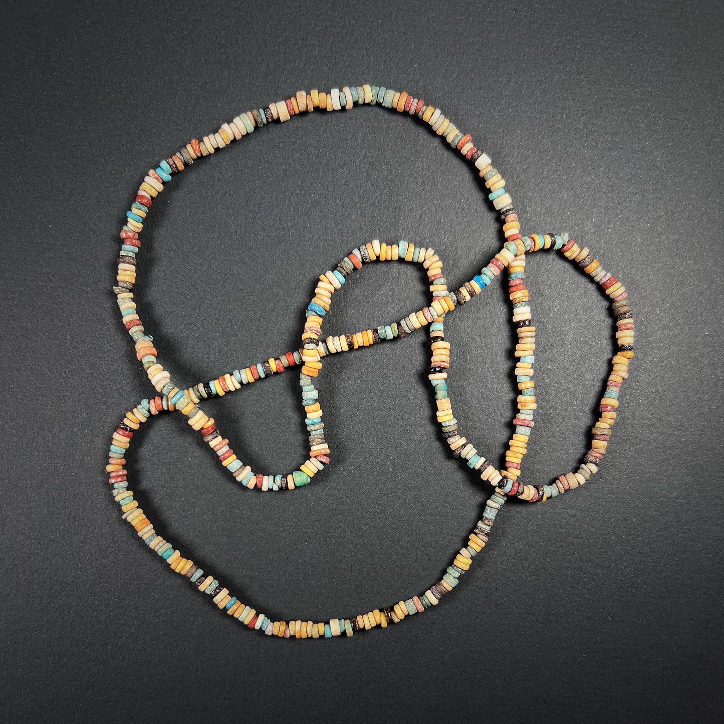 Egyptian Faience Bead Necklace