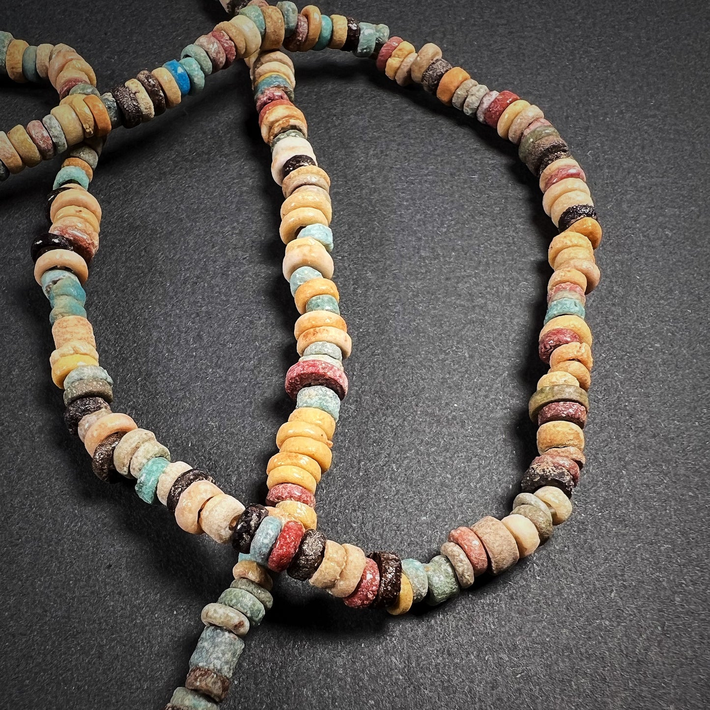 Egyptian Faience Bead Necklace
