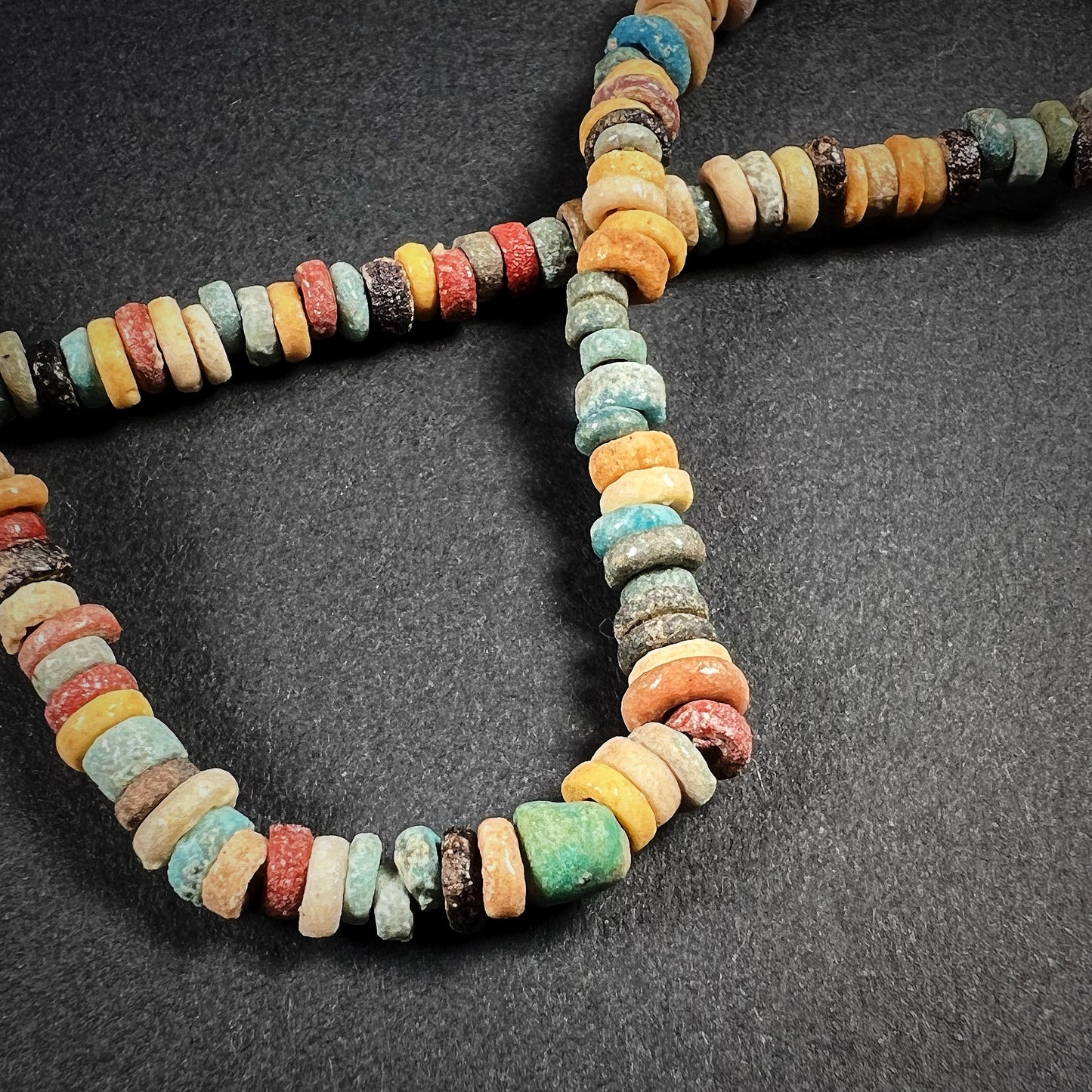 Egyptian Faience Bead Necklace