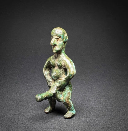 Roman Bronze Figure of Priapus