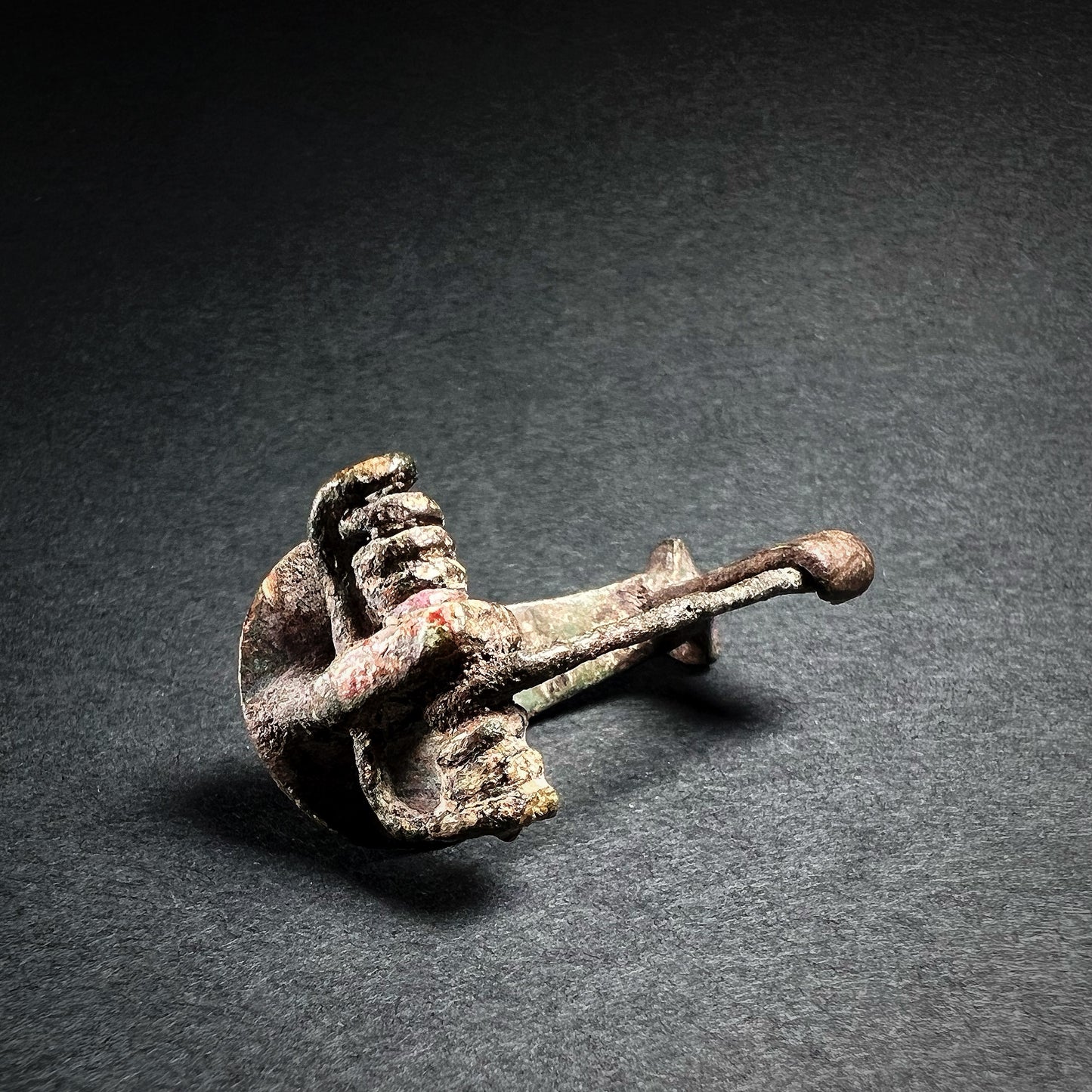 Roman Bronze Knee Fibula