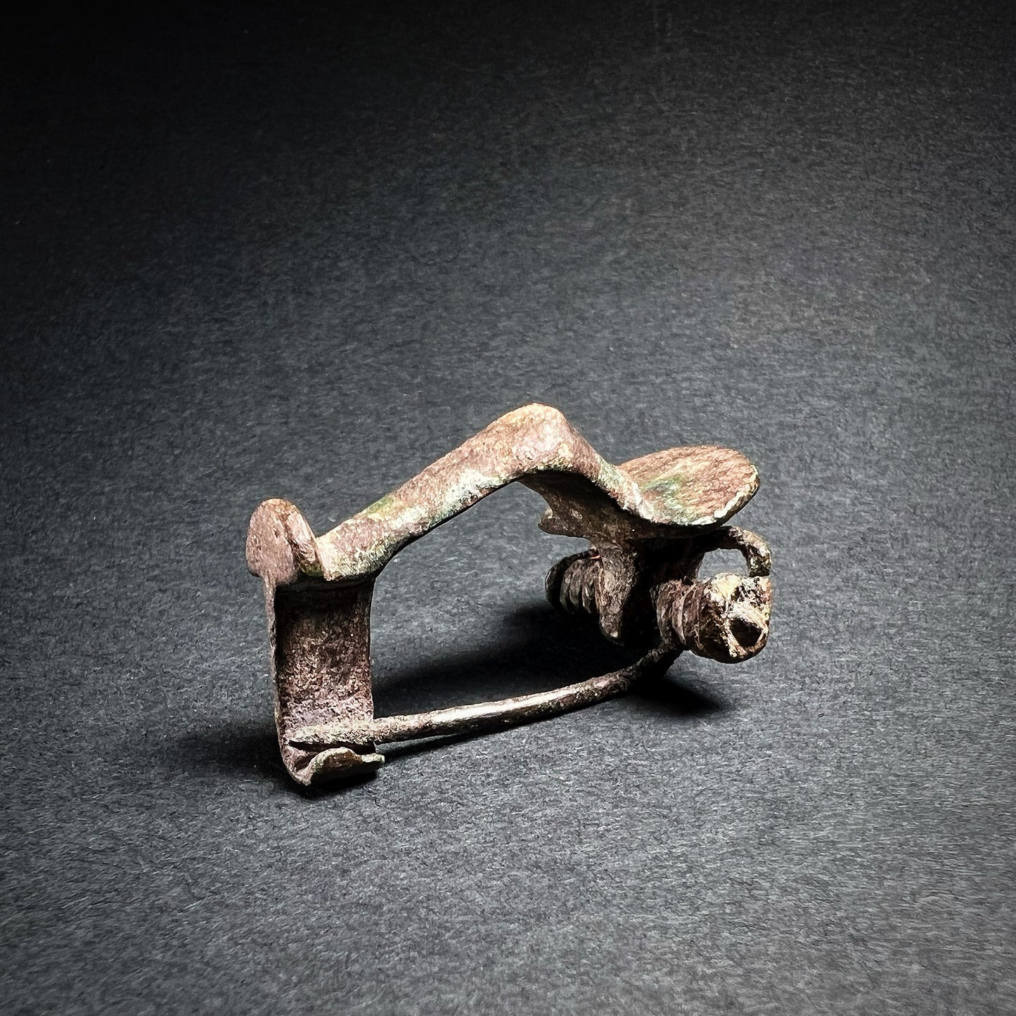 Roman Bronze Knee Fibula