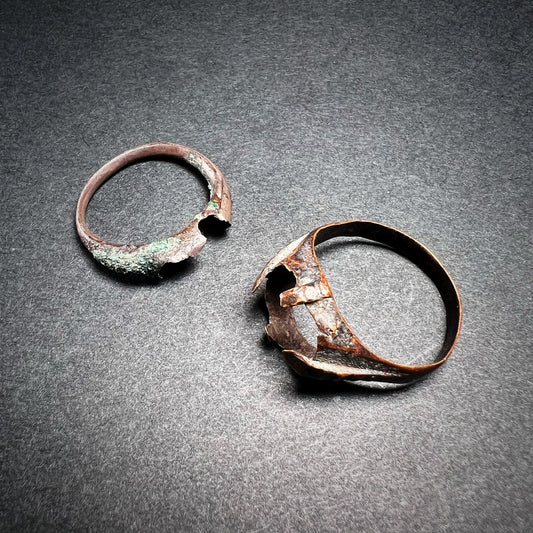 Medieval Bronze Finger Rings