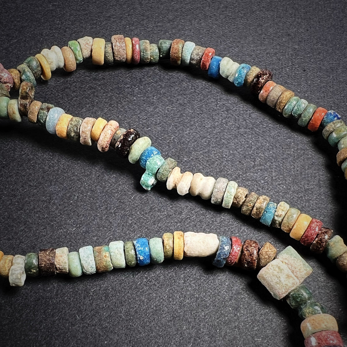 Egyptian Faience Bead Necklace