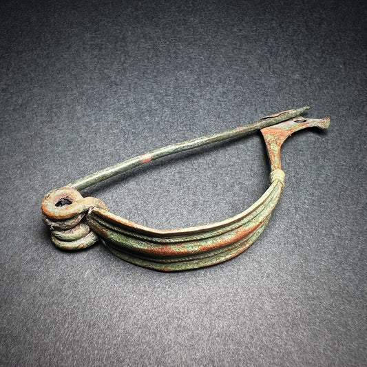 La Têne Culture Bronze Fibula of the Jezerine type