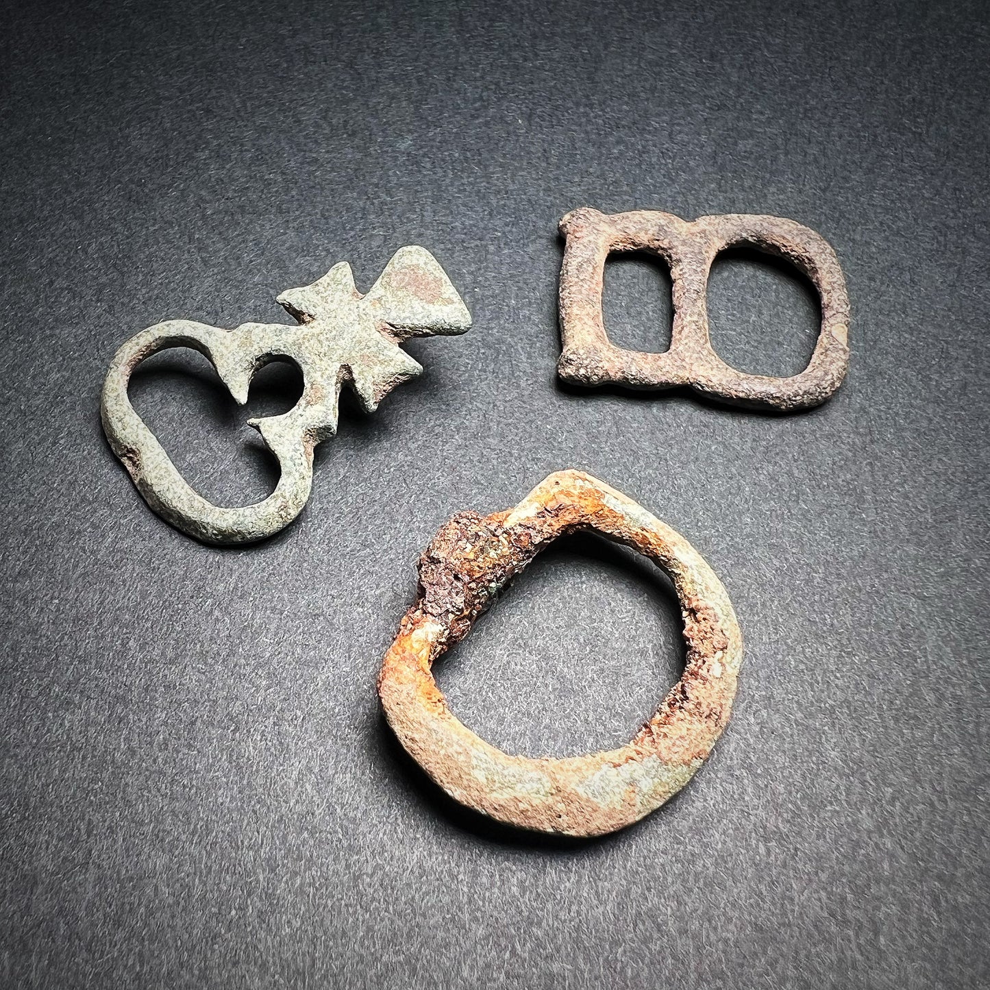 Byzantine Bronze Belt Terminals