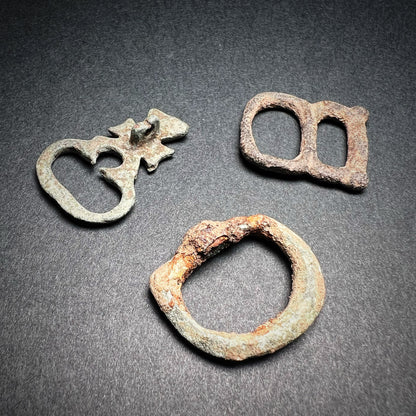 Byzantine Bronze Belt Terminals