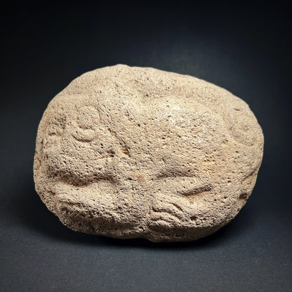 Pre-Columbian Chavín Jaguar Stone Sculpture