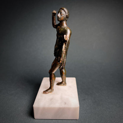 Etruscan Bronze Statuette of Herakles (Hercules)