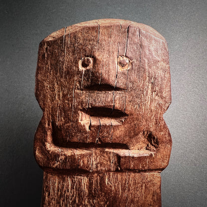 Chancay Wooden Anthropomorphic Figure