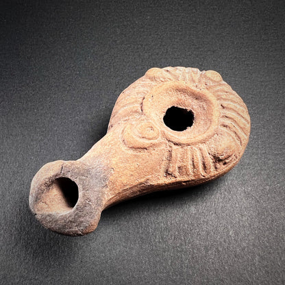 Hellenistic Ptolemaic Period Pottery Oil Lamp