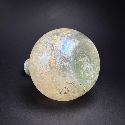 Roman Glass Flask with Funnel Mouth