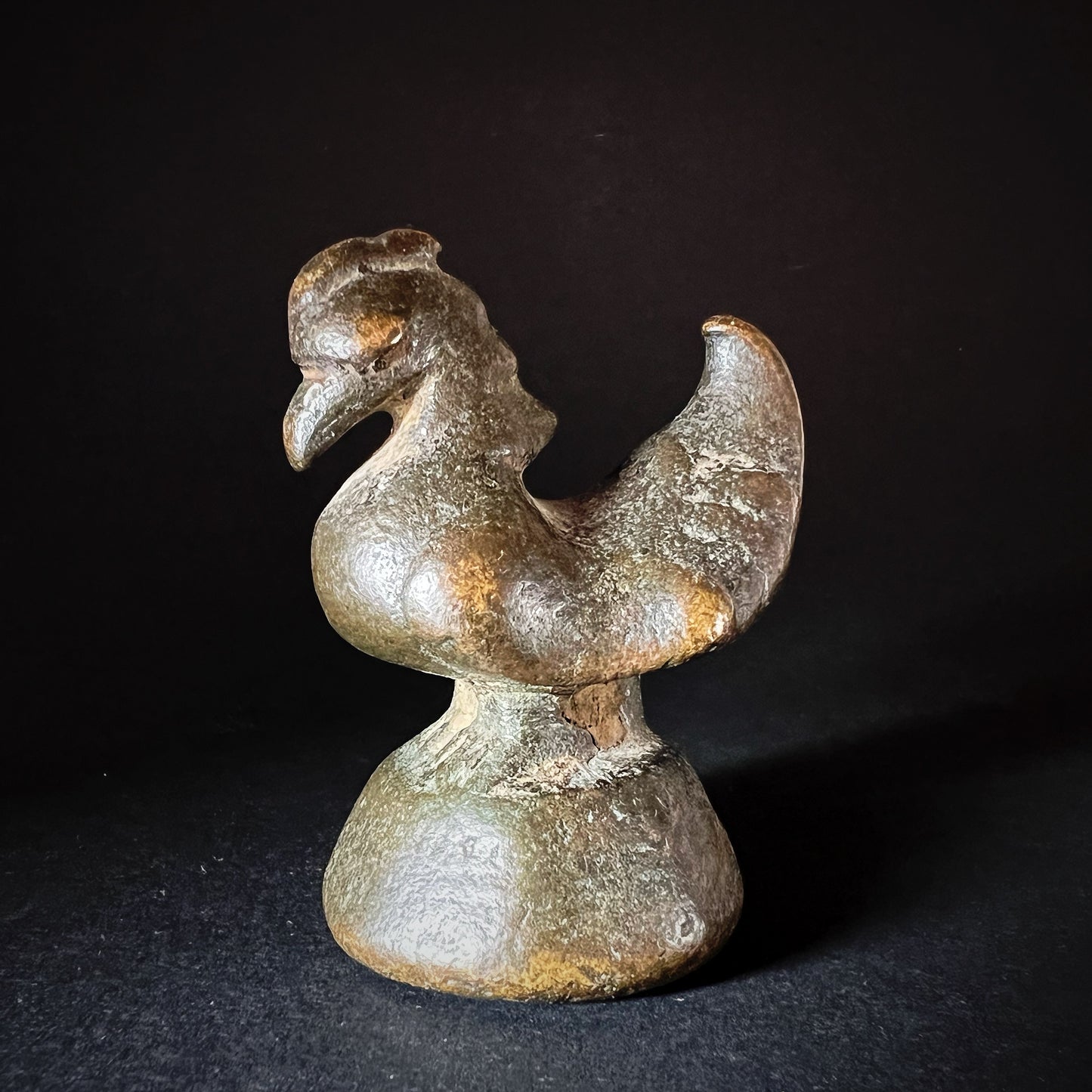 Burmese Bronze Hintha Bird Opium Weight