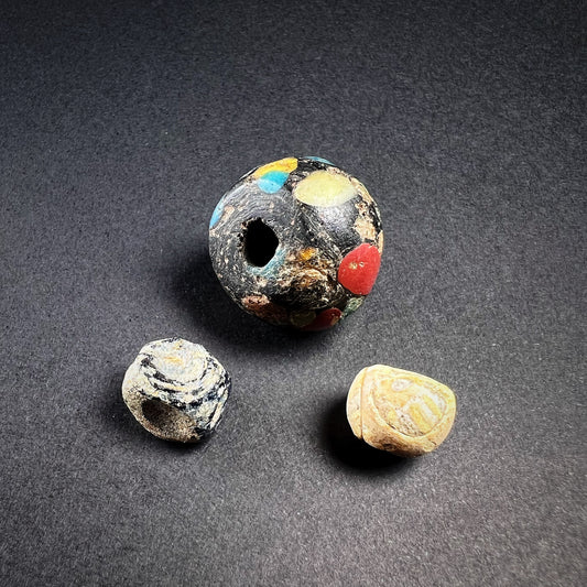 Collection of Phoenician Glass Beads