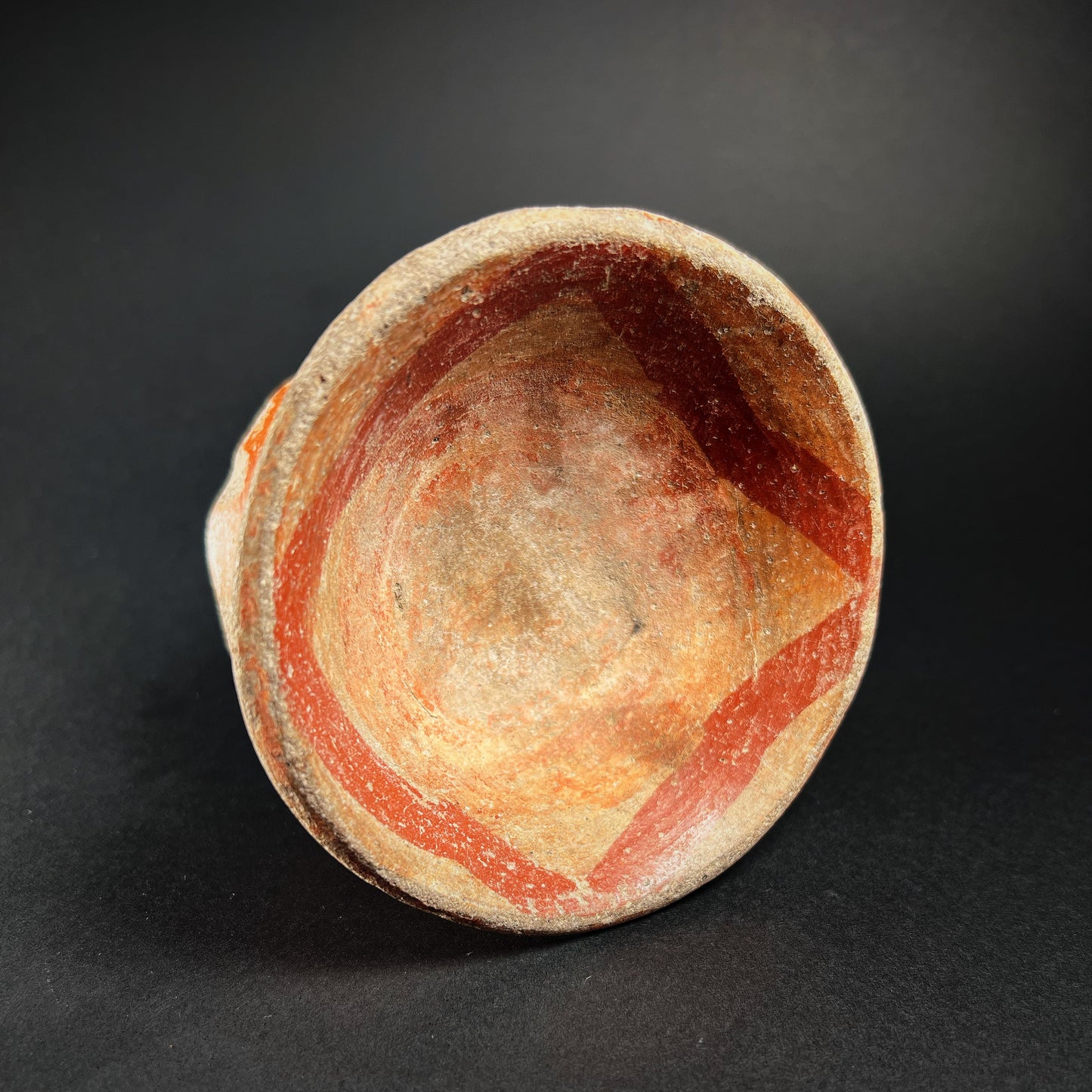 Michoacán Polychrome Pedestal Terracotta Rattle Bowl