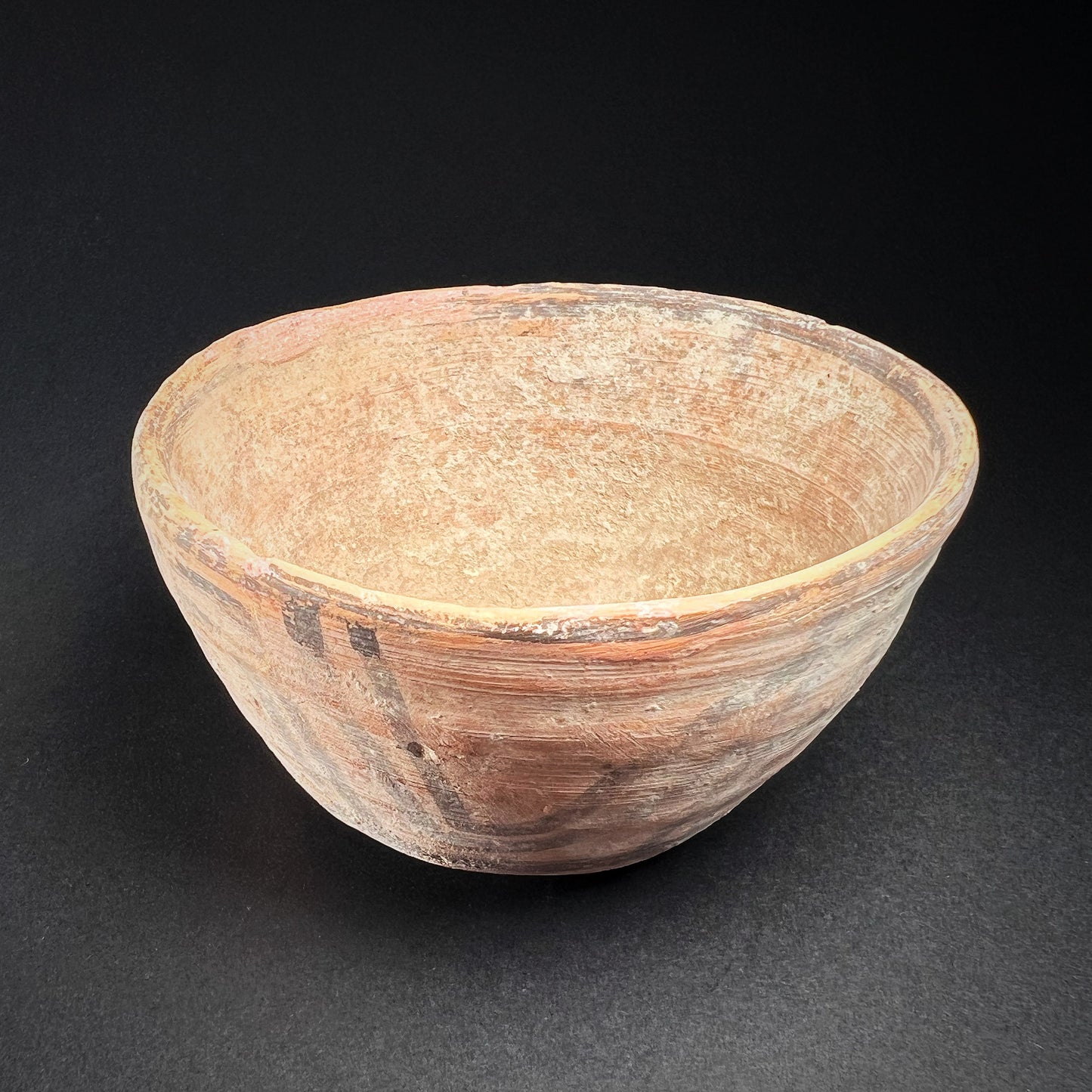 Early Harappan Terracotta Bowl with Geometric Design