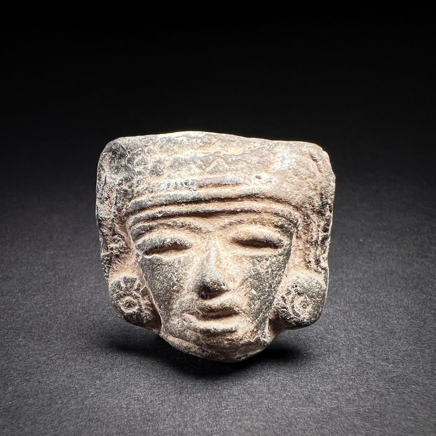 Teotihuacan Terracotta Head of Lord