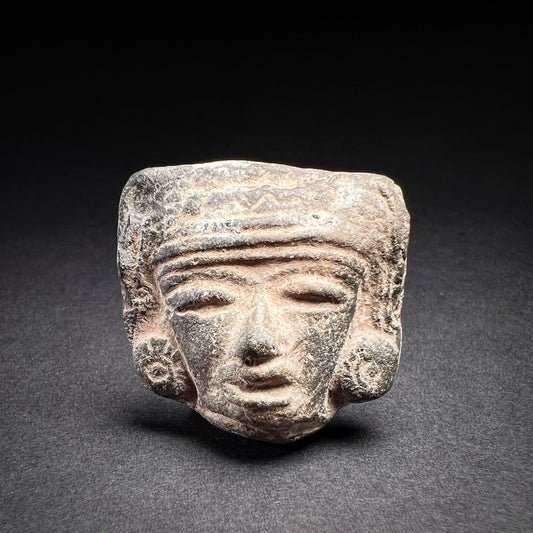 Teotihuacan Terracotta Head of Lord