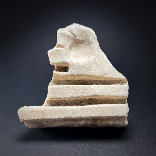 Cypriot Marble Architectural Refief Fragment