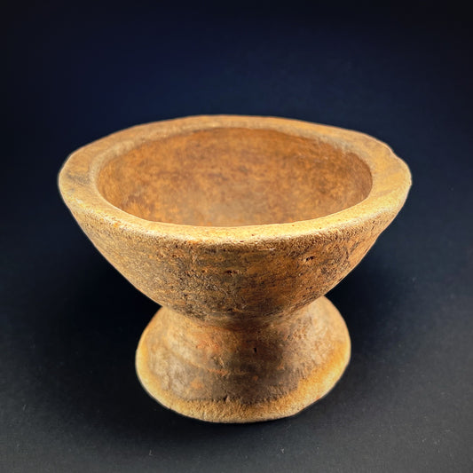 Bura Terracotta Funerary Pedestal Bowl