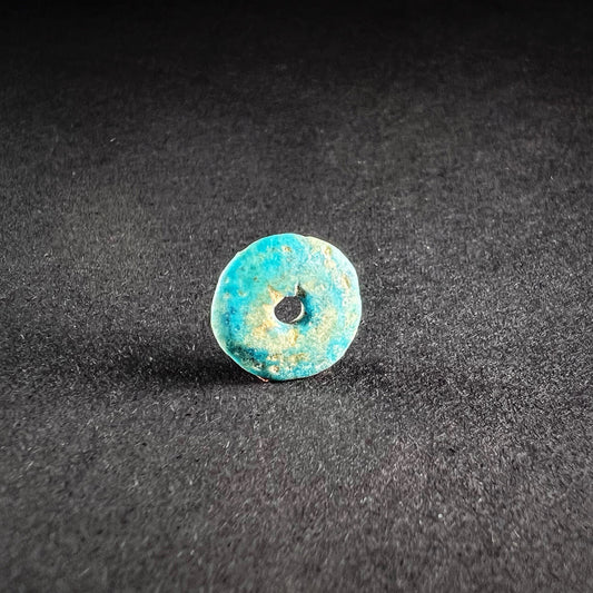Egyptian Lozenge-Shaped Faience Bead