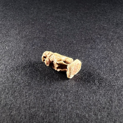 Egyptian Faience Amulet of Thoth as a Baboon