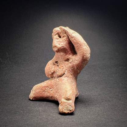 Ancient Peshawar Terracotta Monkey Figure