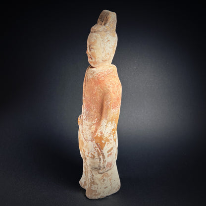 Northern Wei Dynasty Pottery Figure of a Standing Official
