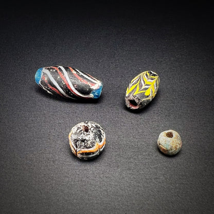 Collection of Phoenician Glass Beads