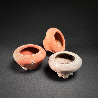 Collection of Roman Terracotta Miniature Vessels