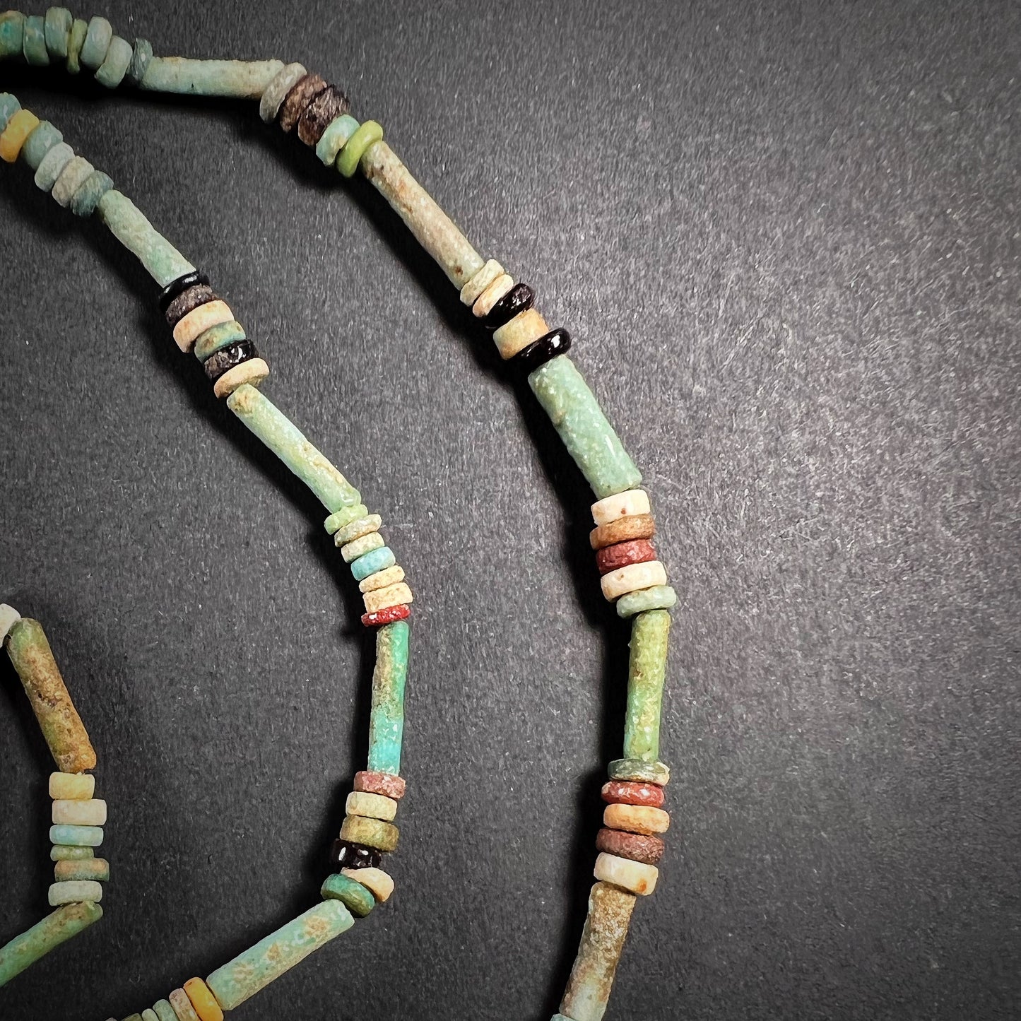 Egyptian Faience Bead Necklace