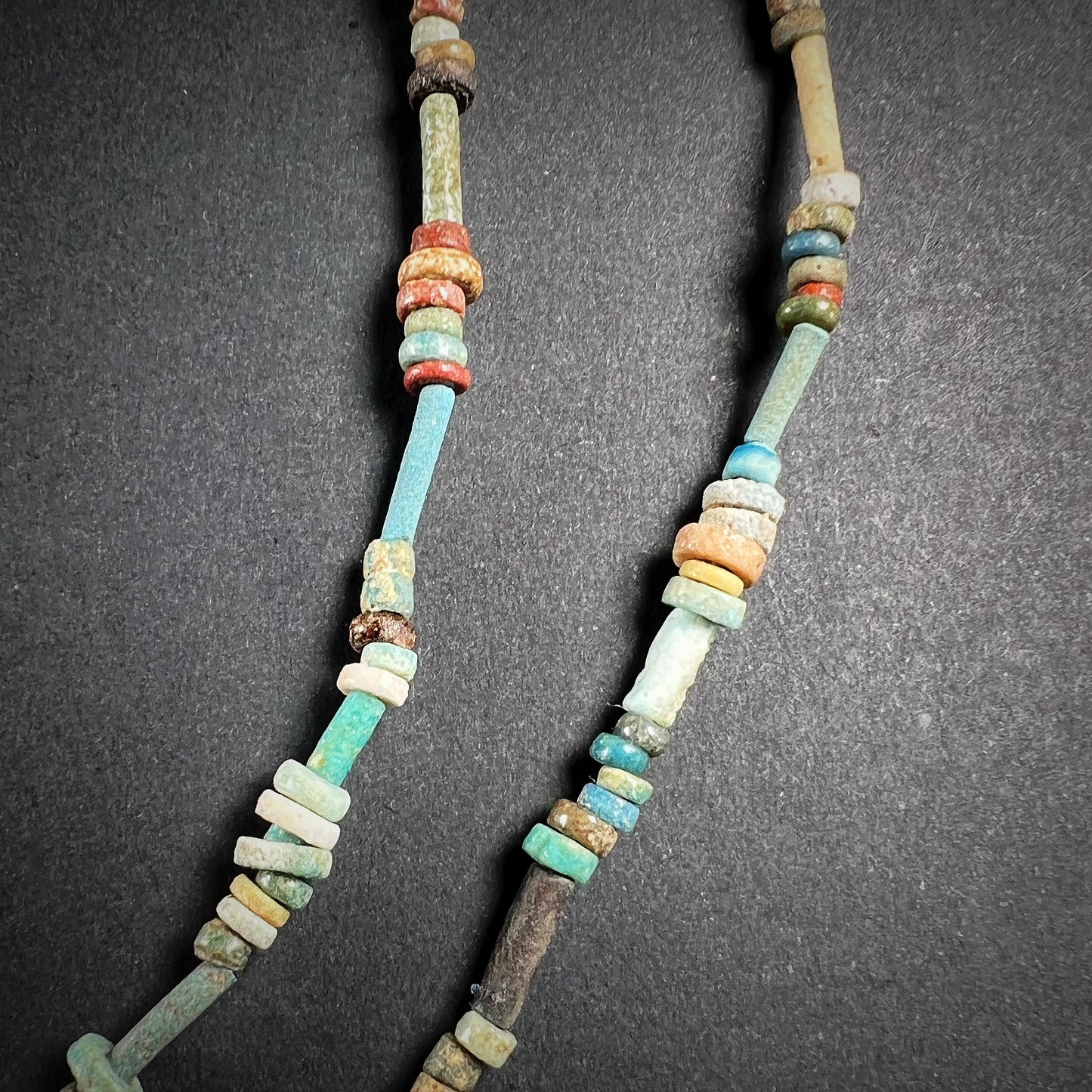 Egyptian Faience Bead Necklace