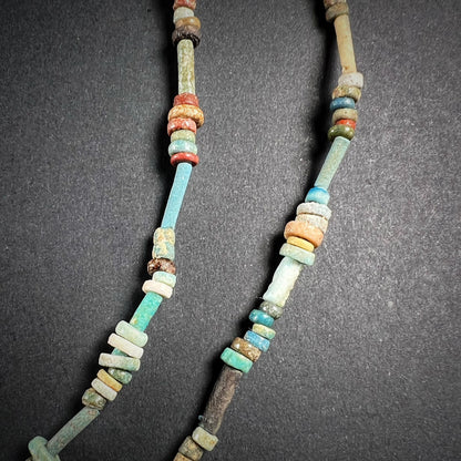Egyptian Faience Bead Necklace