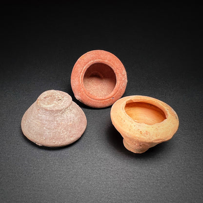Collection of Roman Terracotta Miniature Vessels