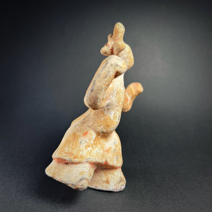 Han Dynasty Pottery Figure of a Dancer