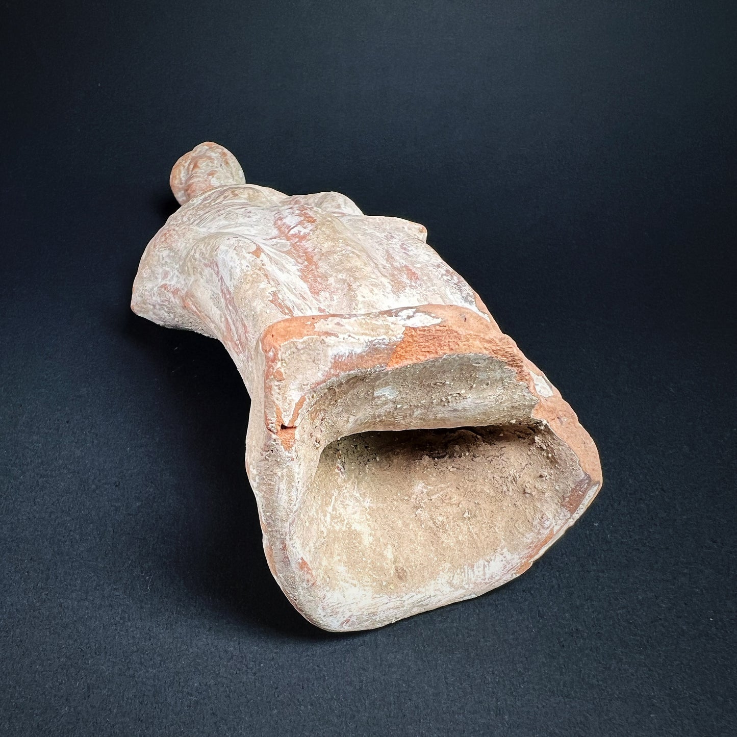 Greek Hellenistic Terracotta Figurine of a Standing Woman