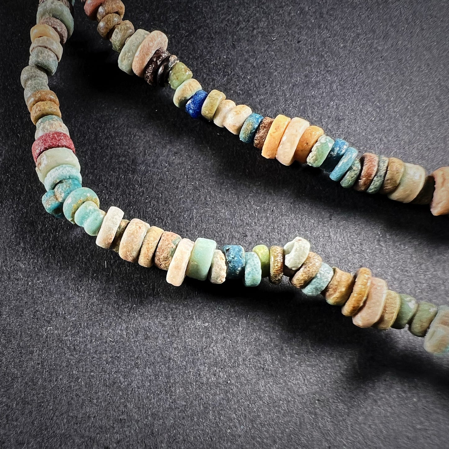 Egyptian Faience Bead Necklace