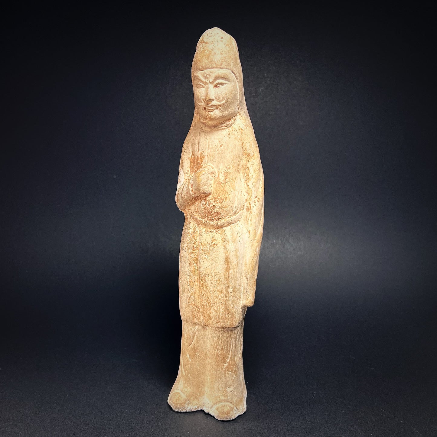 Tang Dynasty Pottery Figure of a Guard