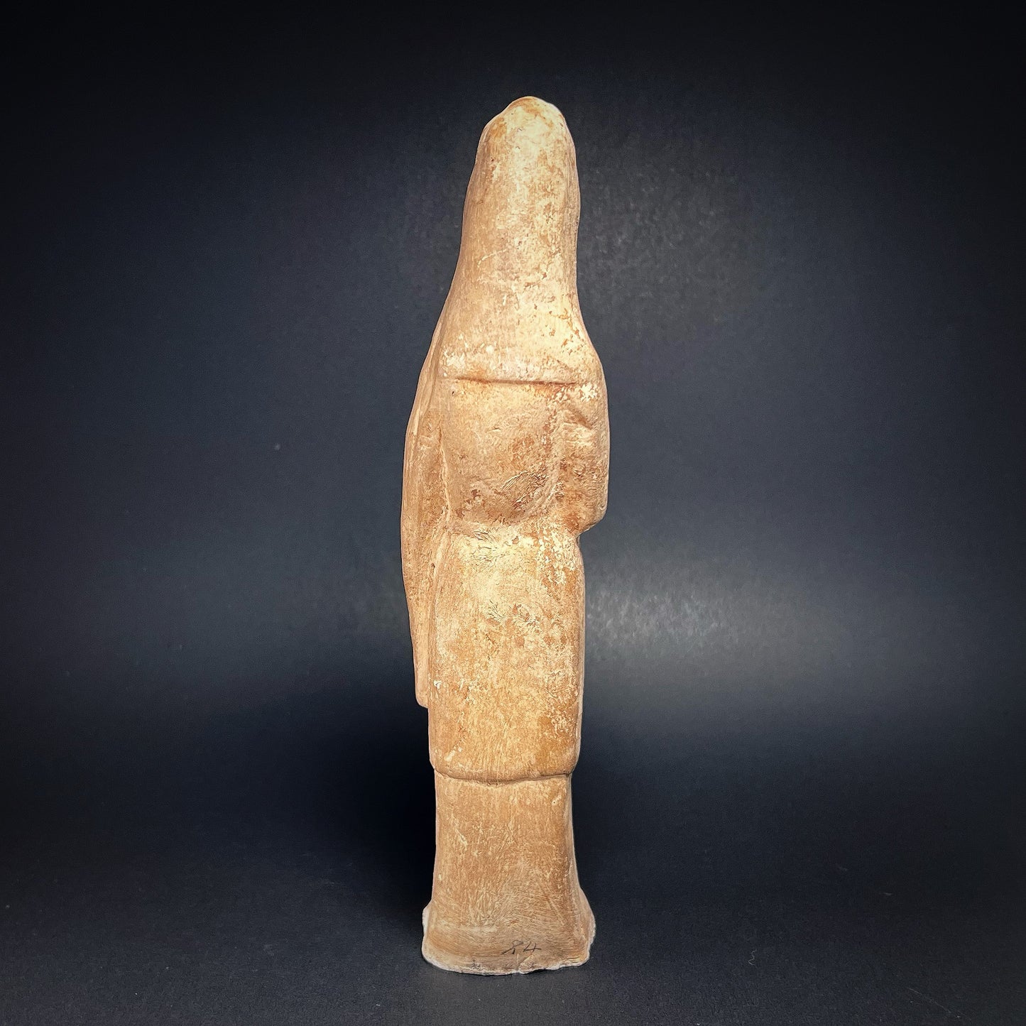 Tang Dynasty Pottery Figure of a Guard