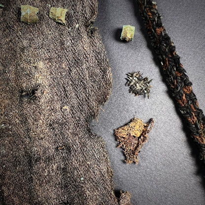 Viking Age Cloth Fragments Decorated with Bronze Rings