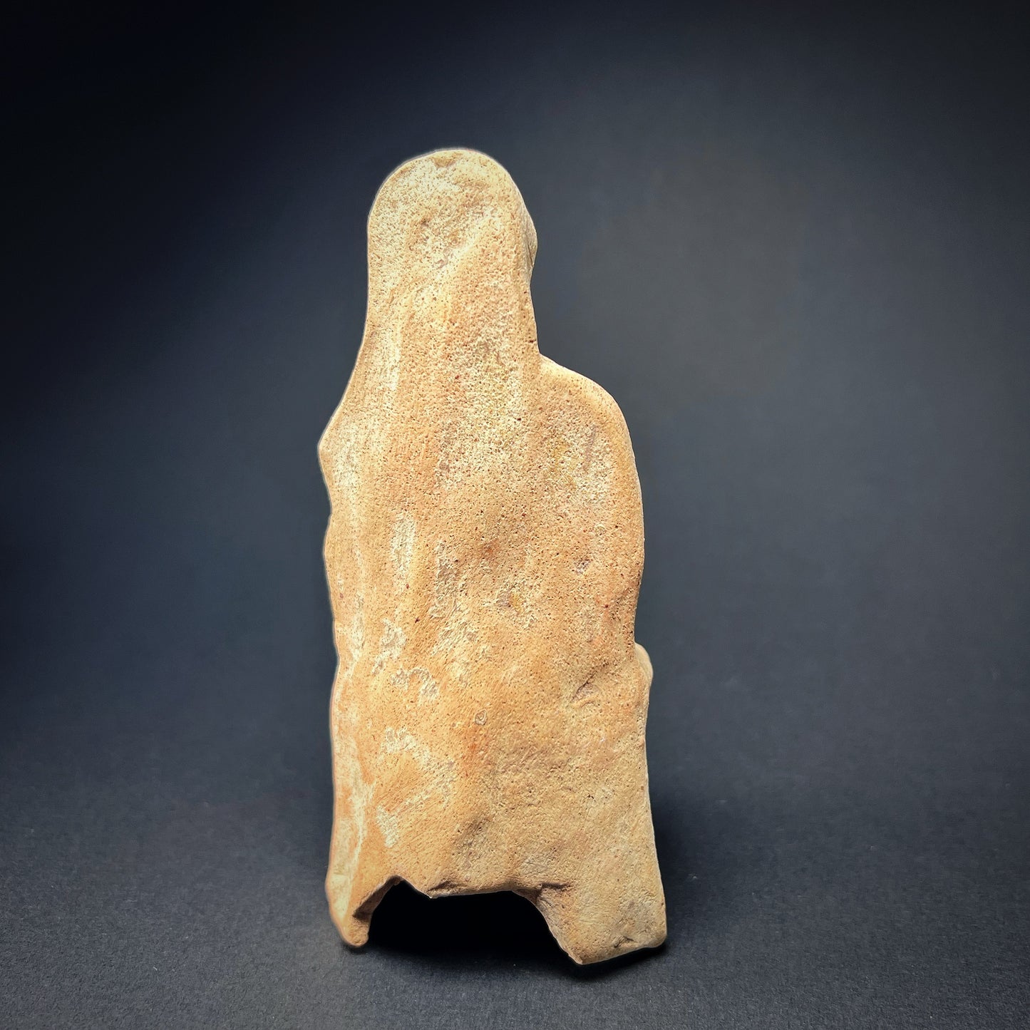 Greek Terracotta Figurine of A Seated Woman 