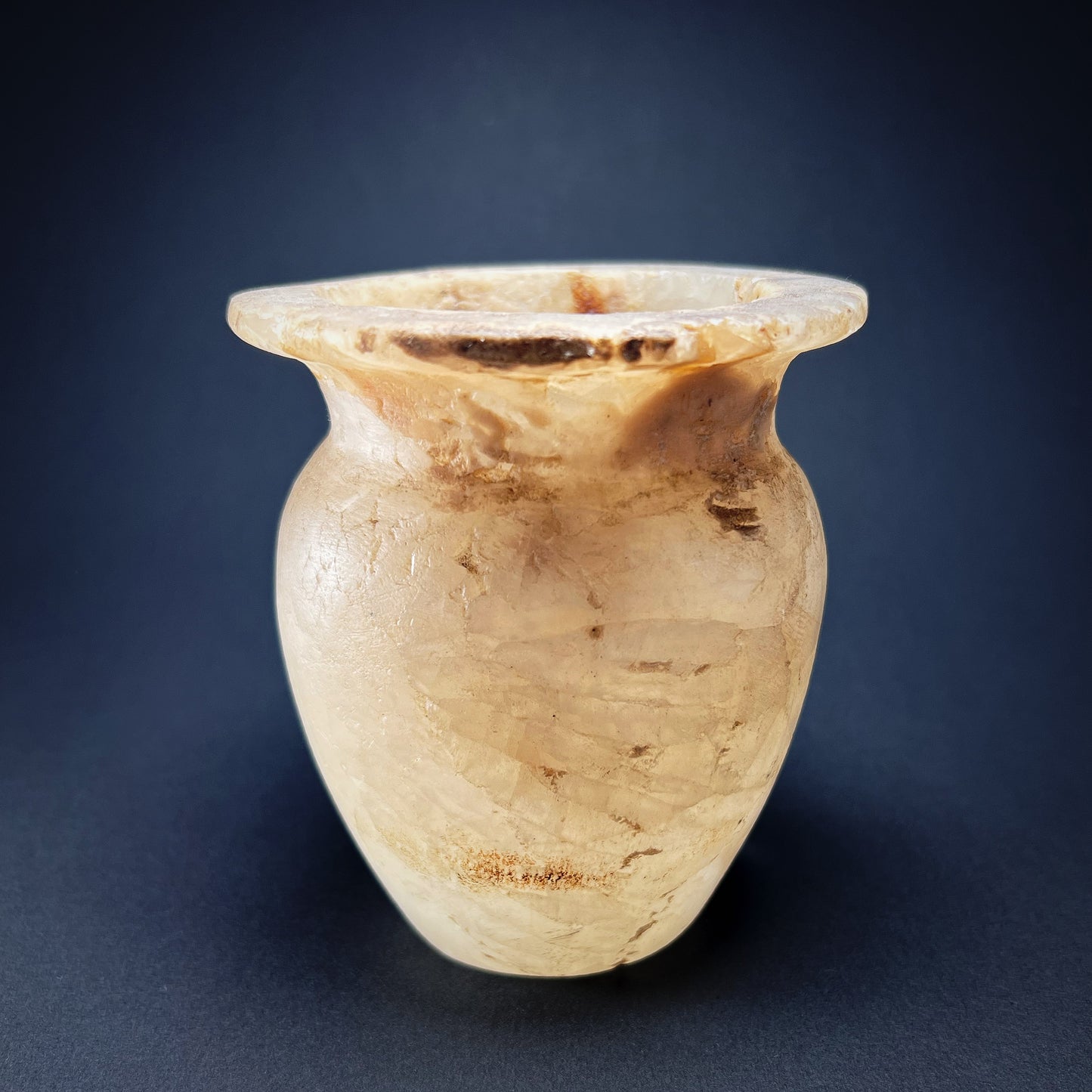 Egyptian Late Period Alabaster Jar