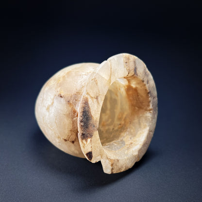 Egyptian Late Period Alabaster Jar