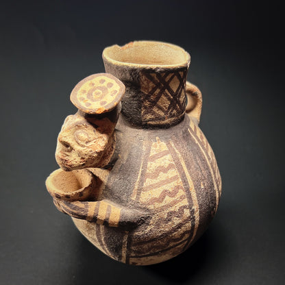Chancay Pottery Figural Jar