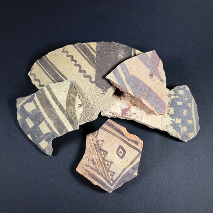 Chancay Pottery Jar Fragments