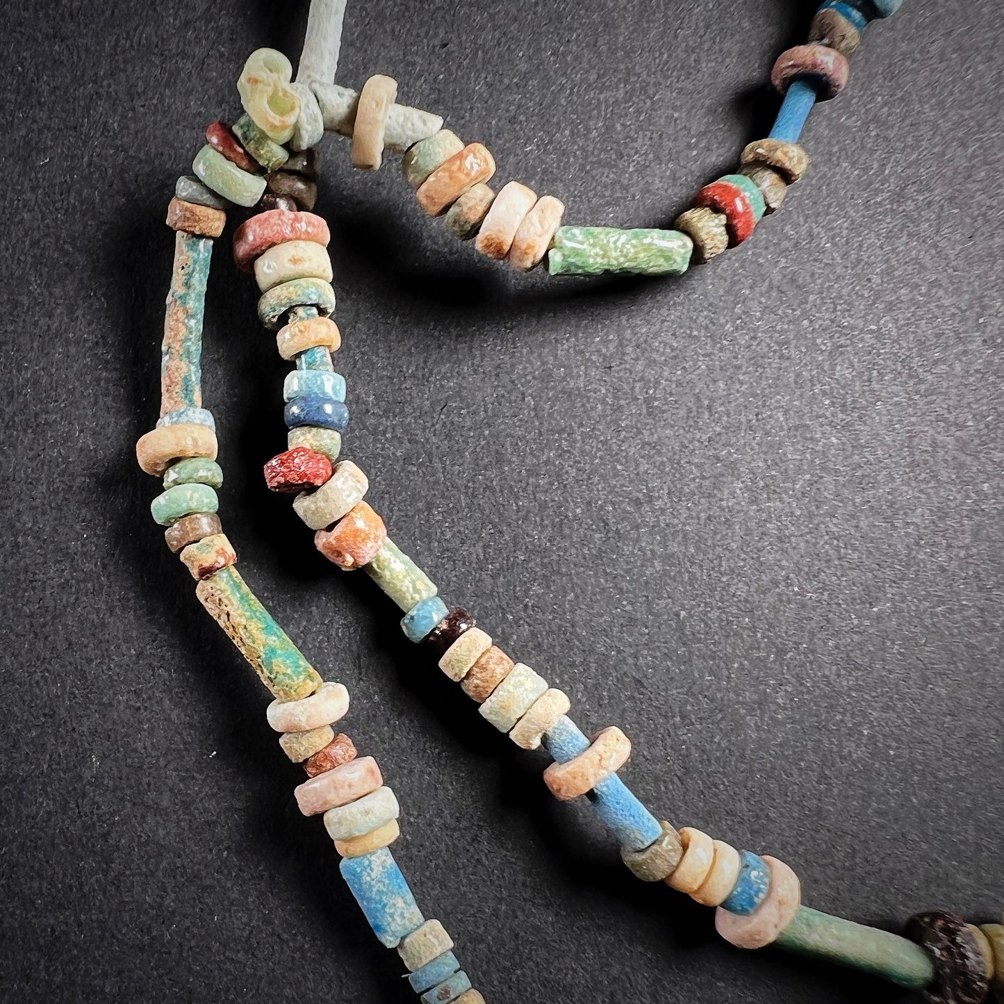 Egyptian Faience Bead Necklace