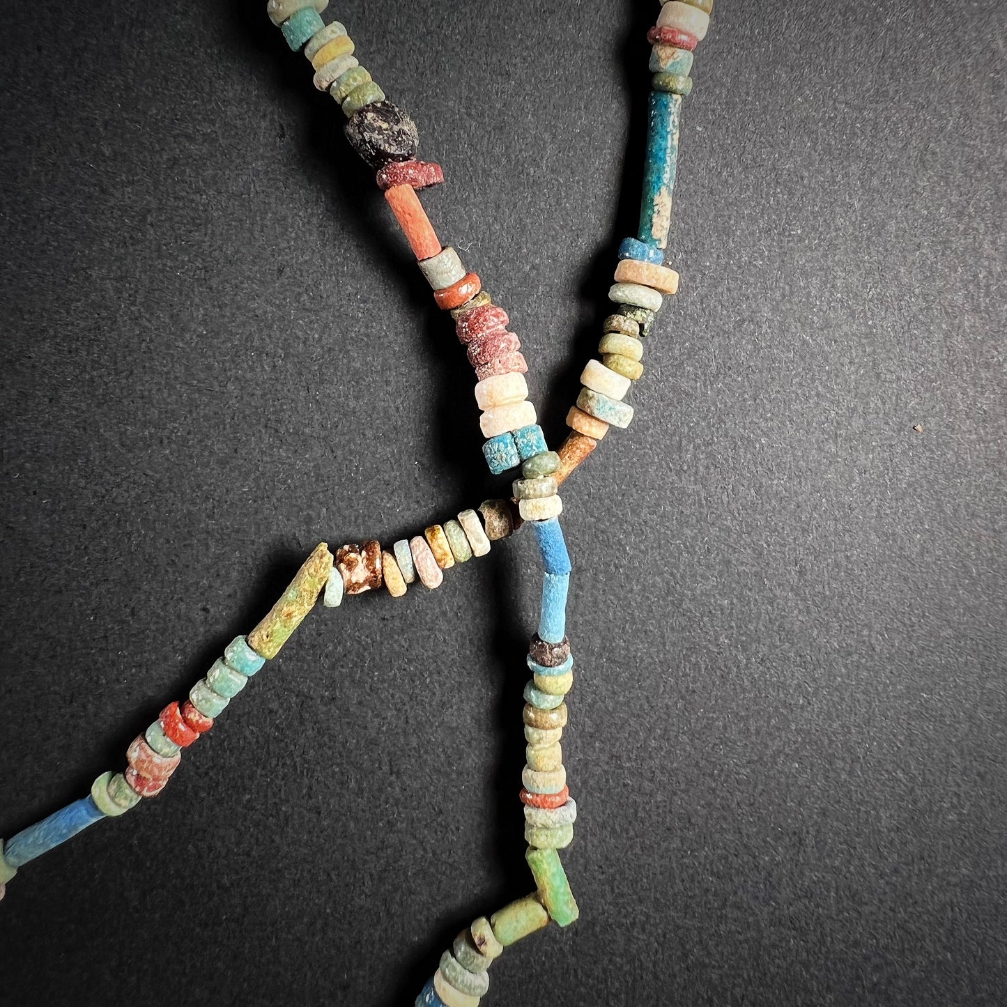 Egyptian Faience Bead Necklace