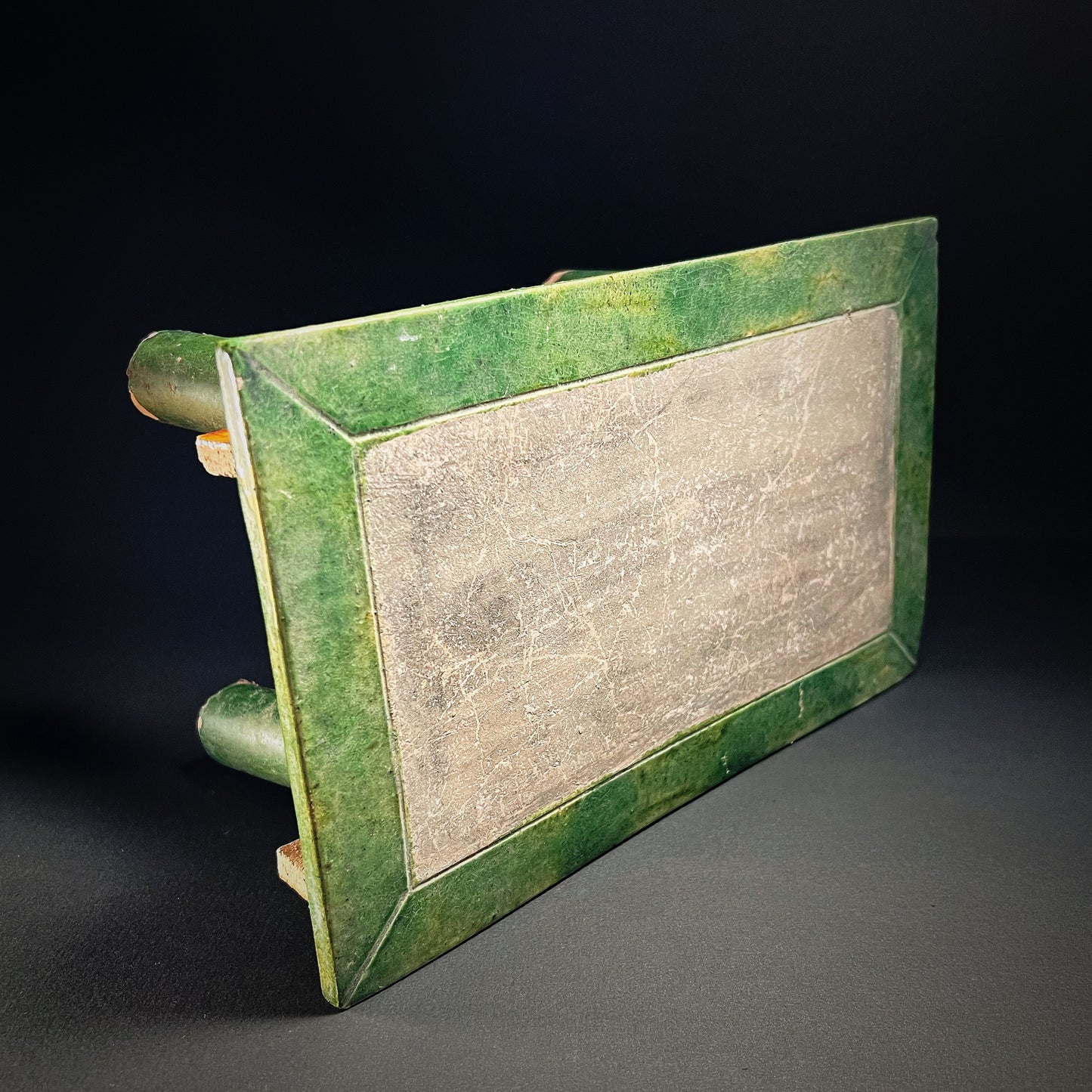 Ming Dynasty Sancai Glazed Pottery Altar Table